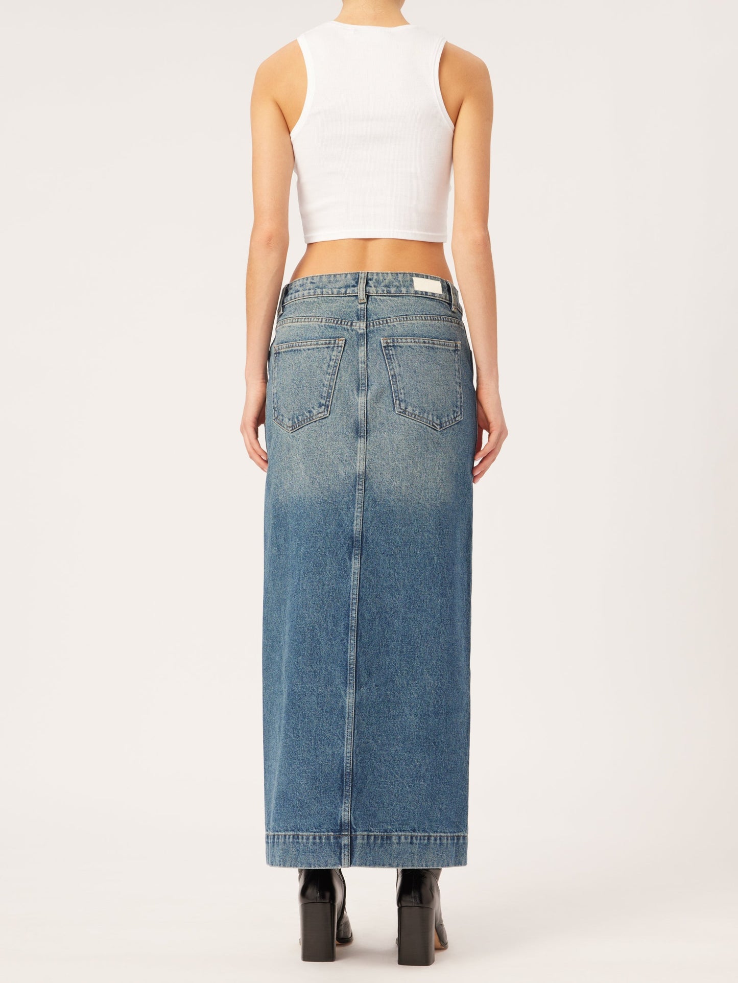 Asra Skirt Maxi - Aged Mid