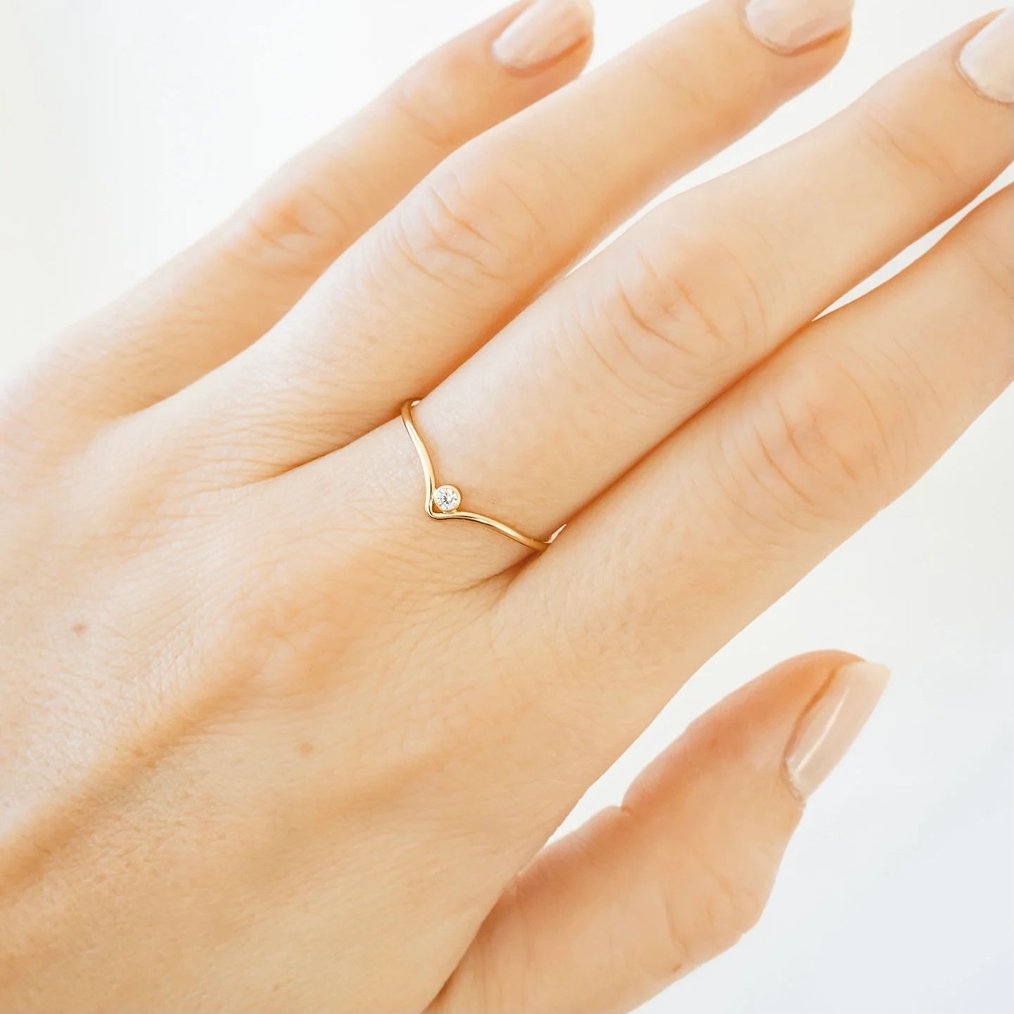 Petite Gold Aria Ring - Various