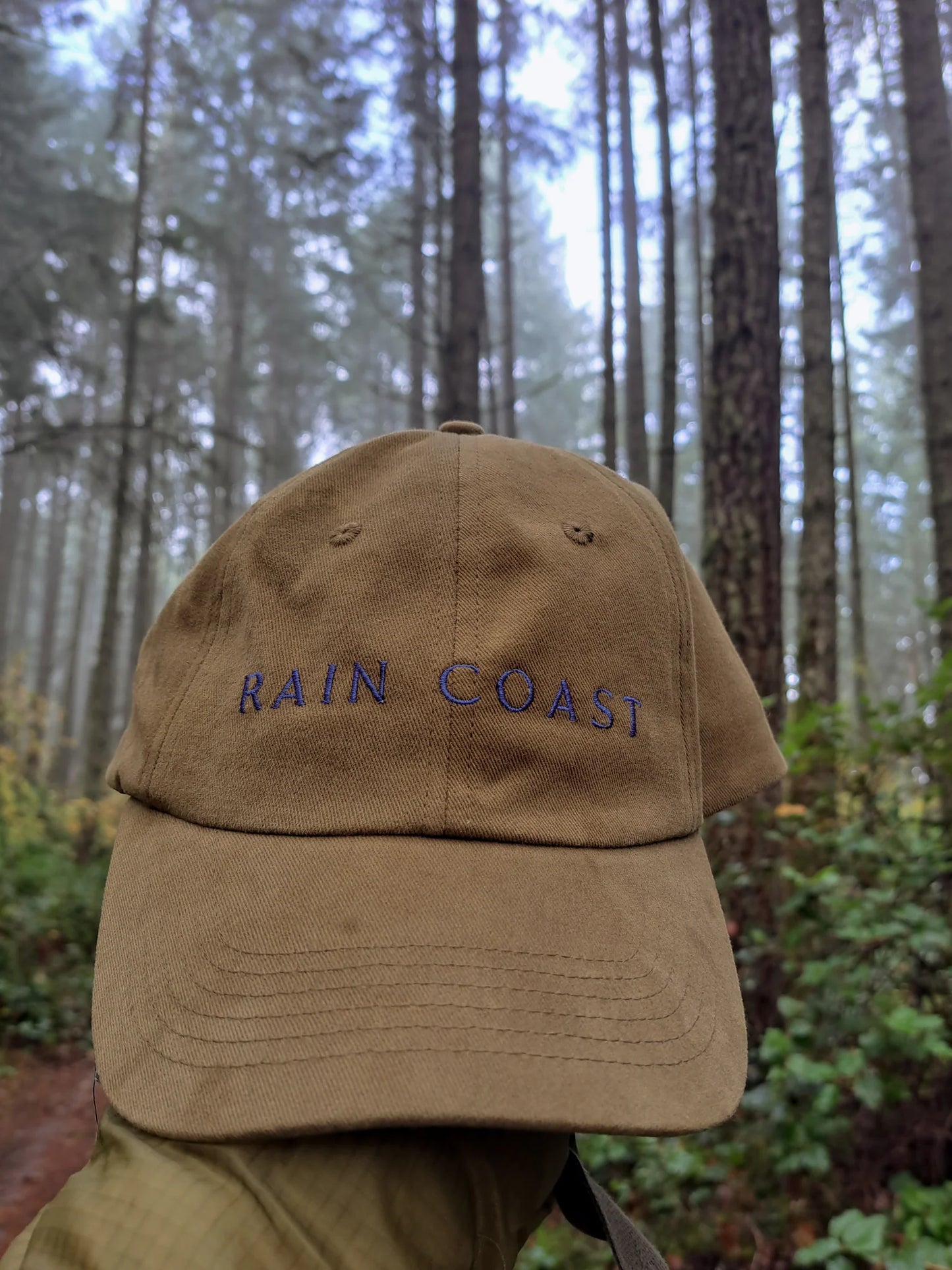 SeaDog Designs Organic Cotton Cap in Khaki - Rain Coast