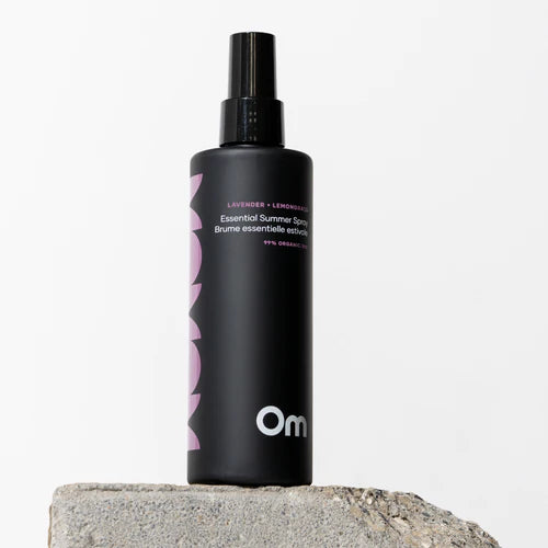 Om Organics Lavender + Lemongrass Essential Summer Spray