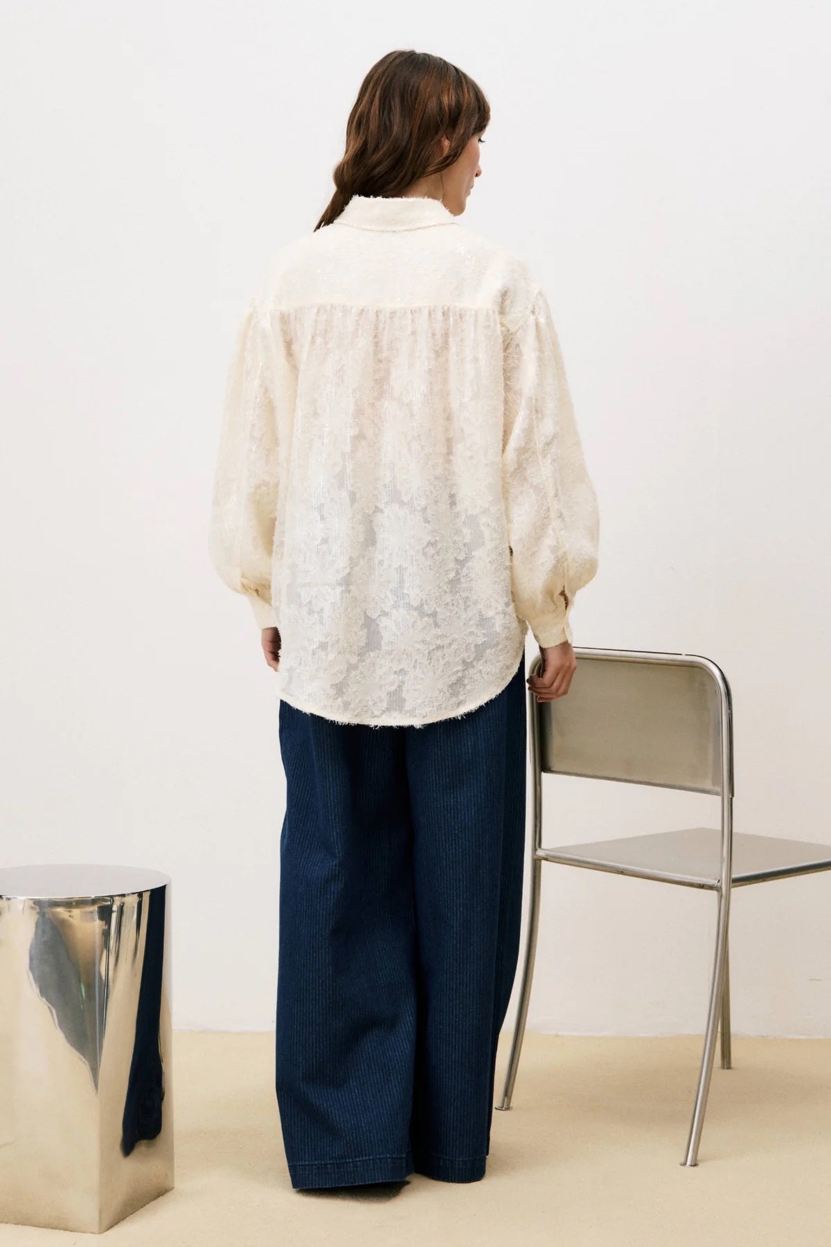 FRNCH Candi Shirt - Creme