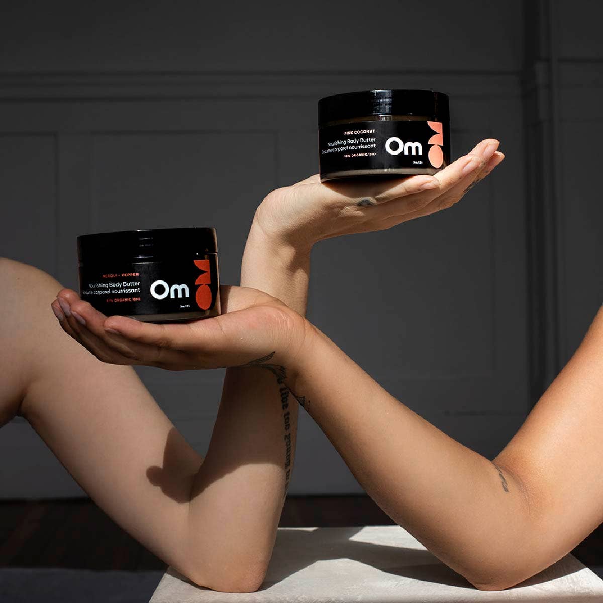 Om Organics Pink Coconut Whipped Nourishing Body Butter