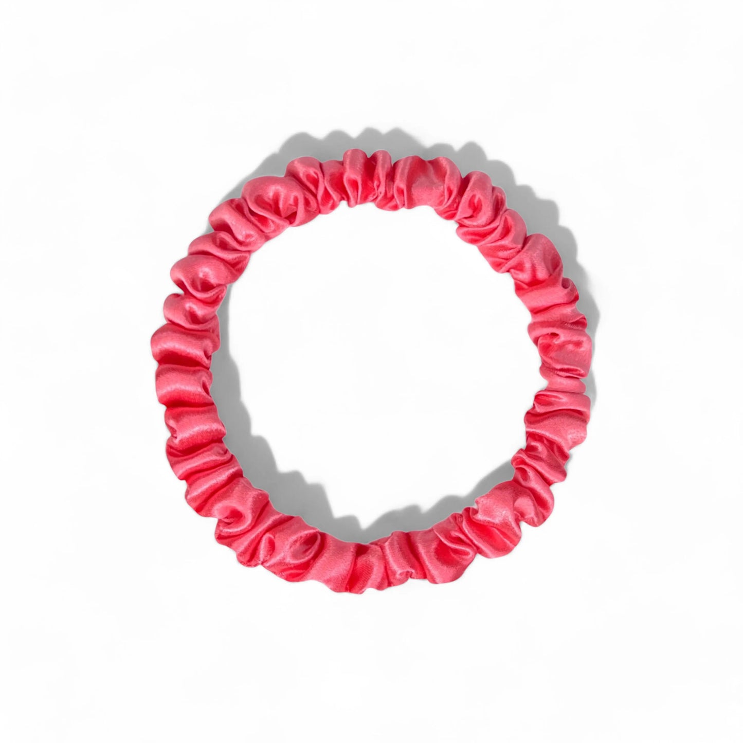 Skinny Silk Scrunchies - Various Colours