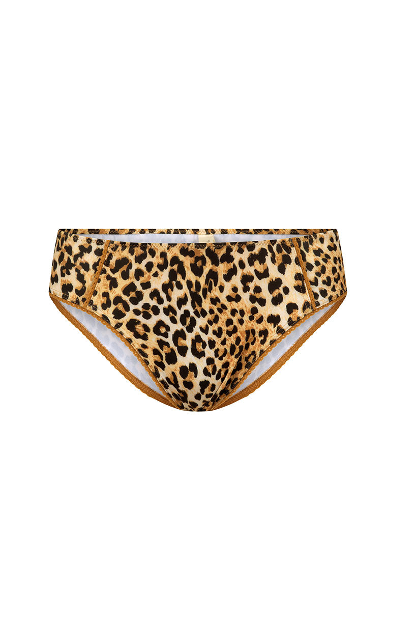 Spell Samantha Brief - Vintage Leopard