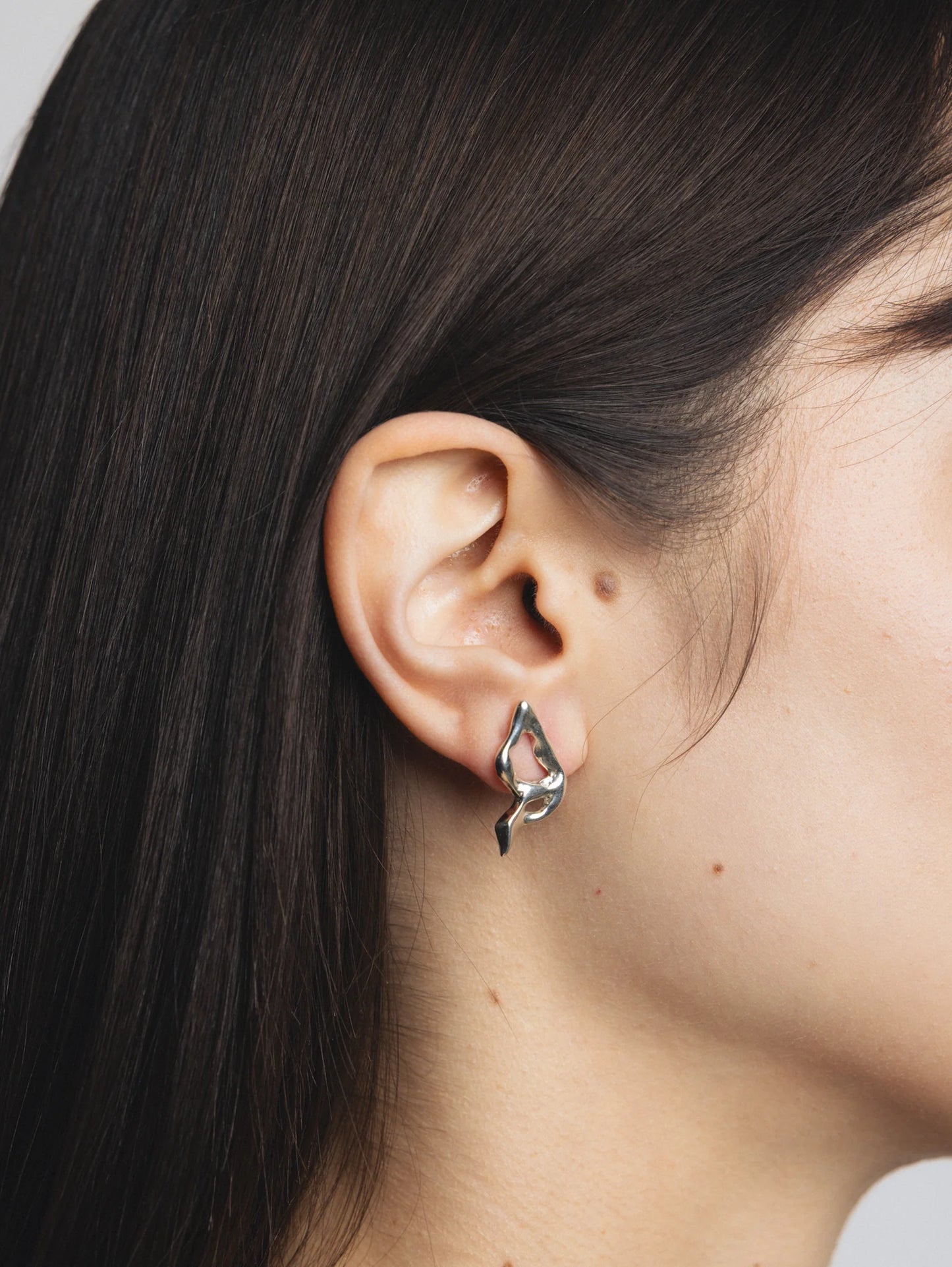 Wolf Circus Butterfly Earrings - Silver
