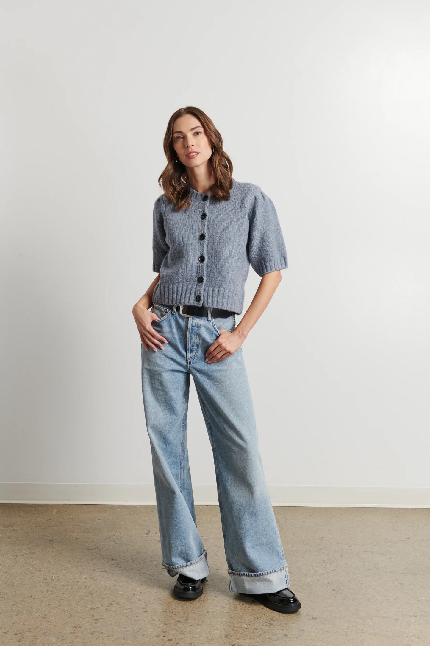 Coco Cardigan - Oxford Evening