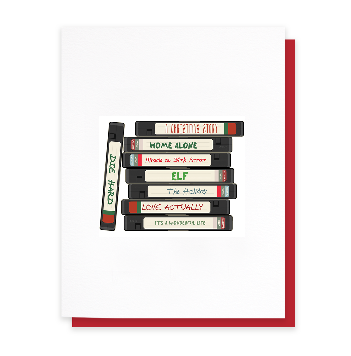Cardideology Greeting Card - Christmas Movies