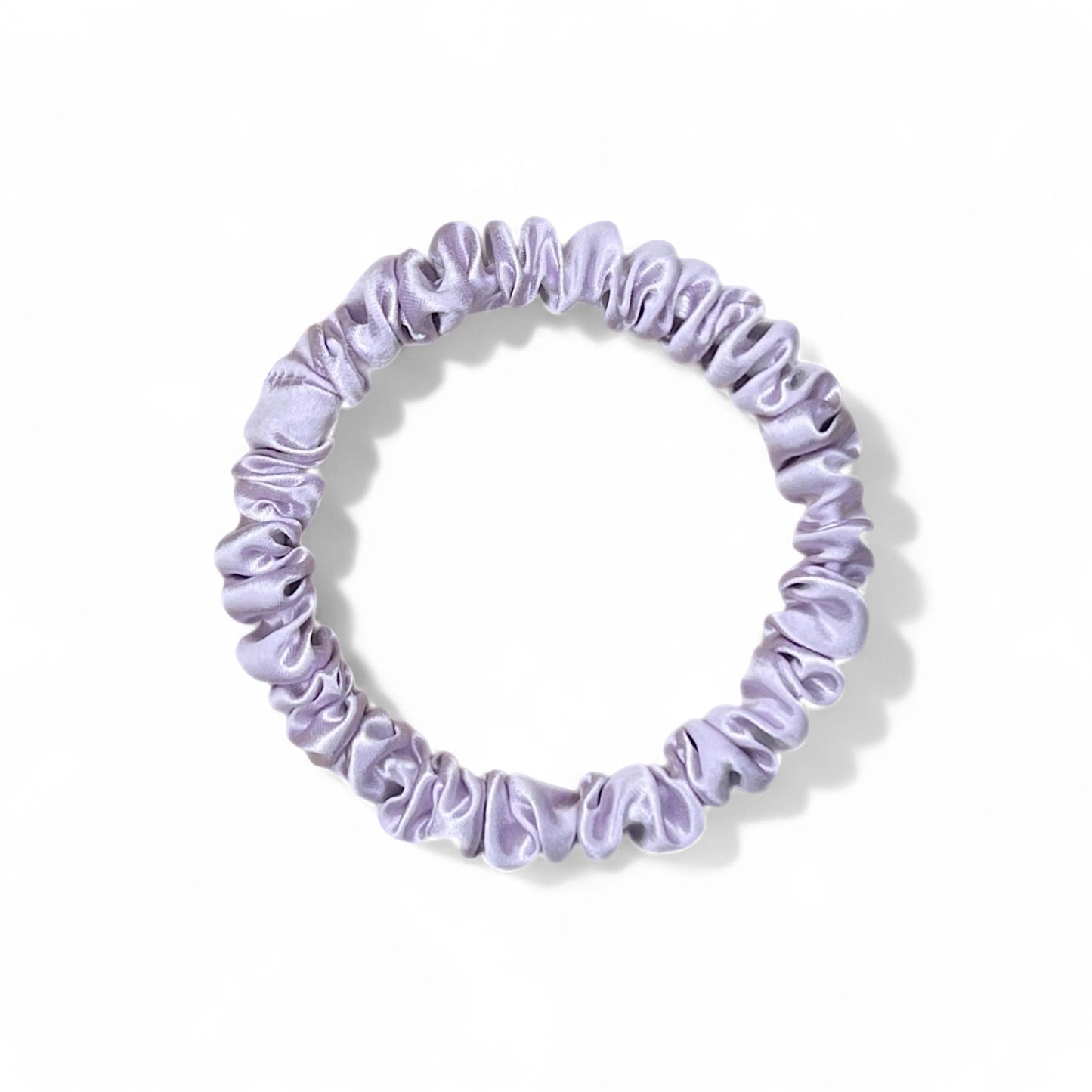 Skinny Silk Scrunchies - Various Colours