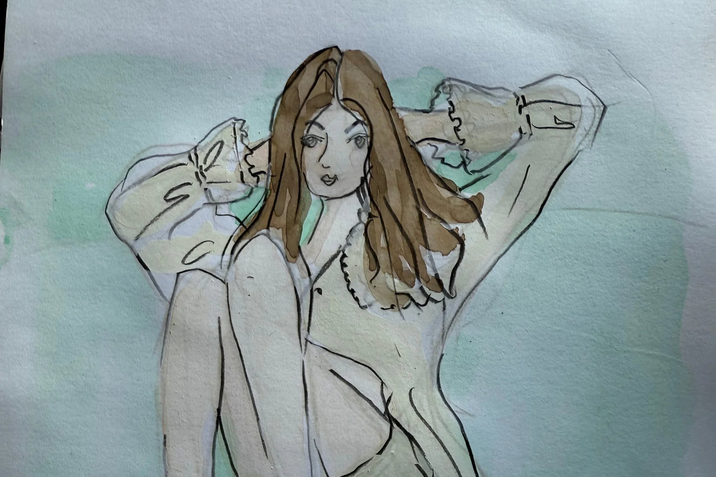 Smith Bowen Romantic Shirt Robe