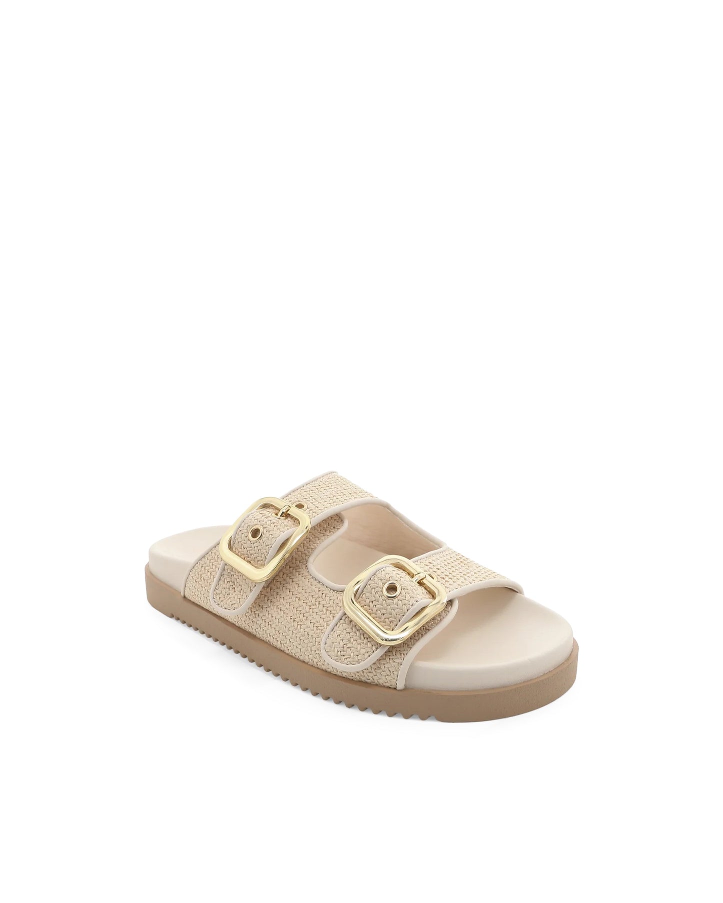 Billini Amora Sandal - Cream Raffia