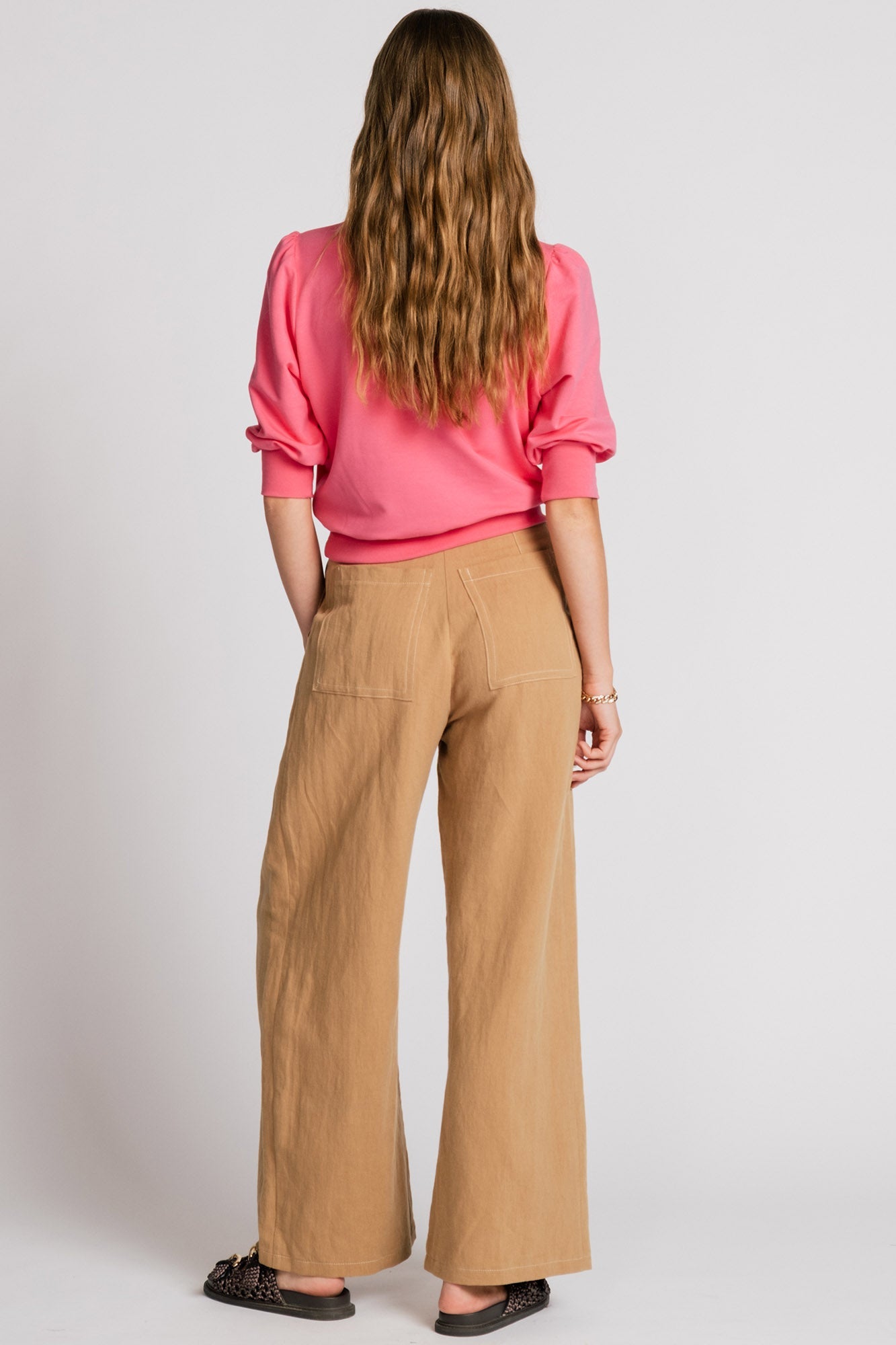 Allison Wonderland Finch Sweater - Pink