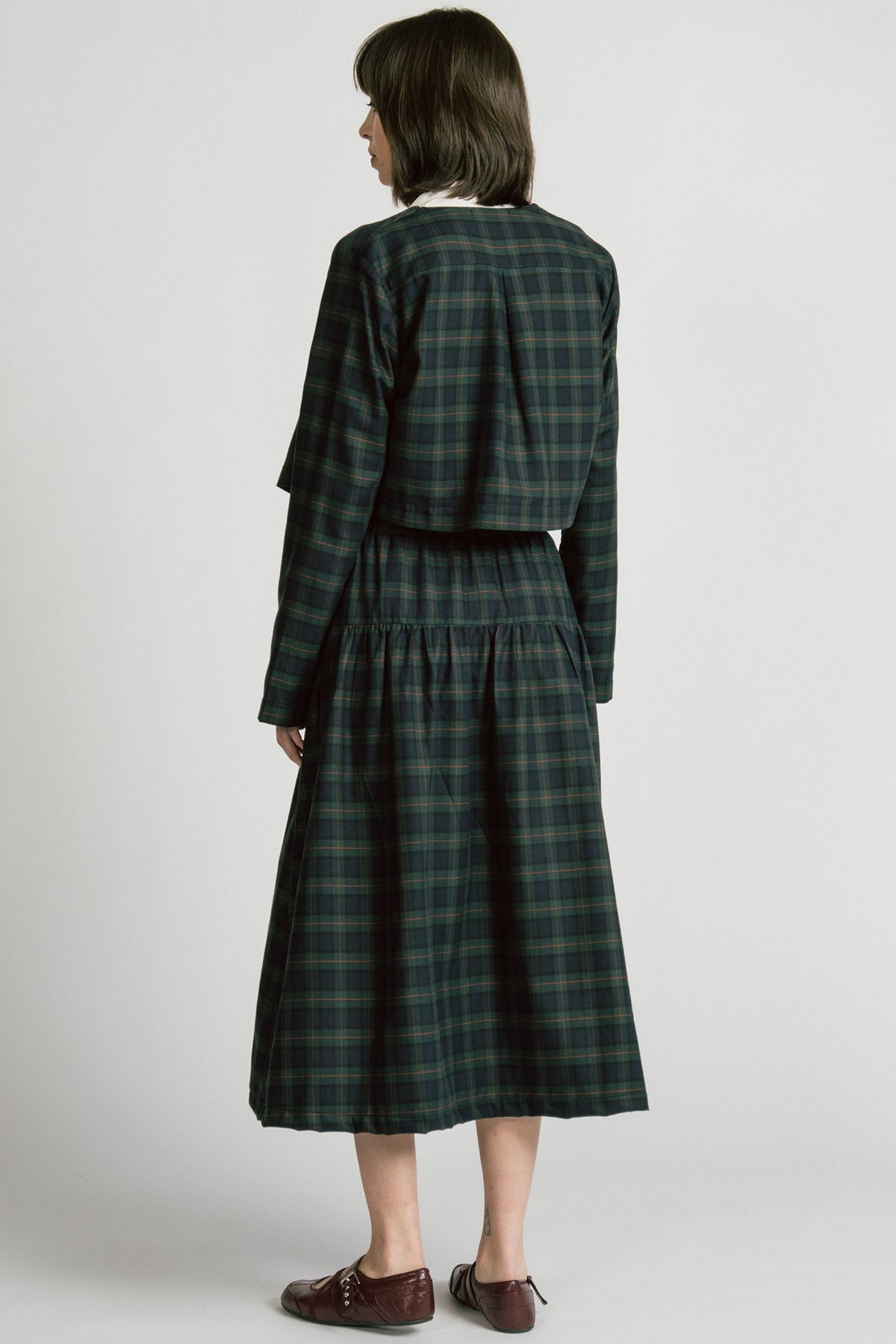 Allison Wonderland Libra Bolero - Plaid