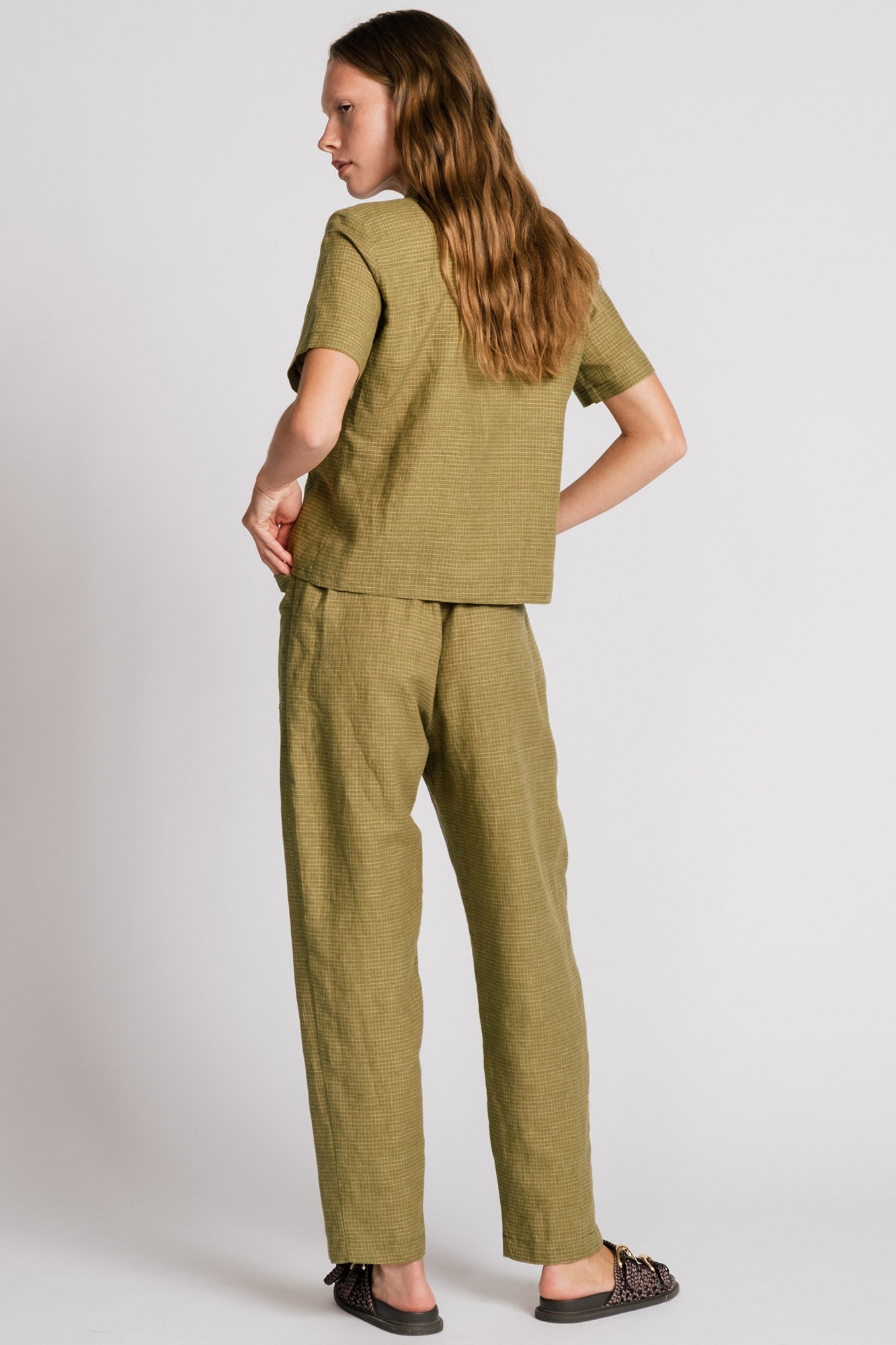 Allison Wonderland Sparrow Pant - Avocado