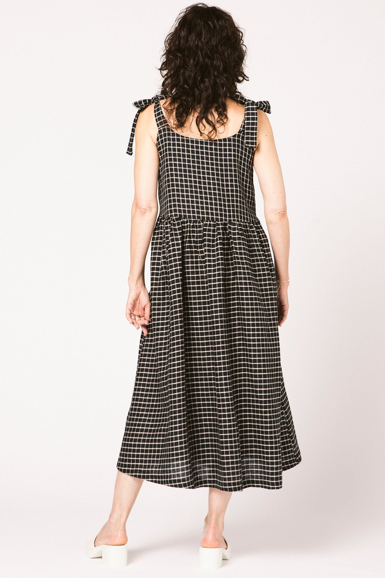 Opus Dress - Black Check