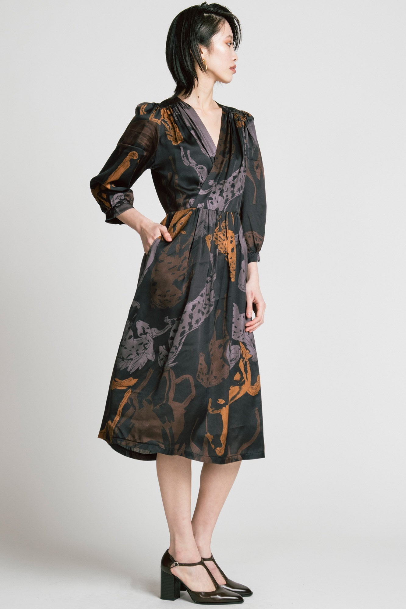 Allison Wonderland Therapy Dress - Horses Print