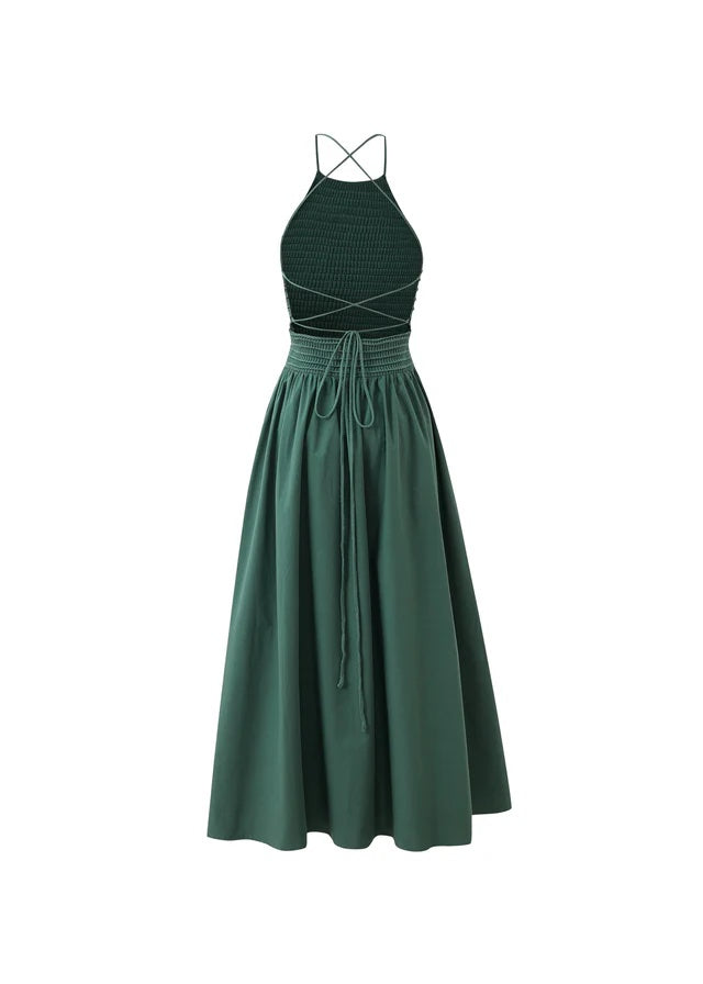 FRNCH Lucia Dress - Shore Green