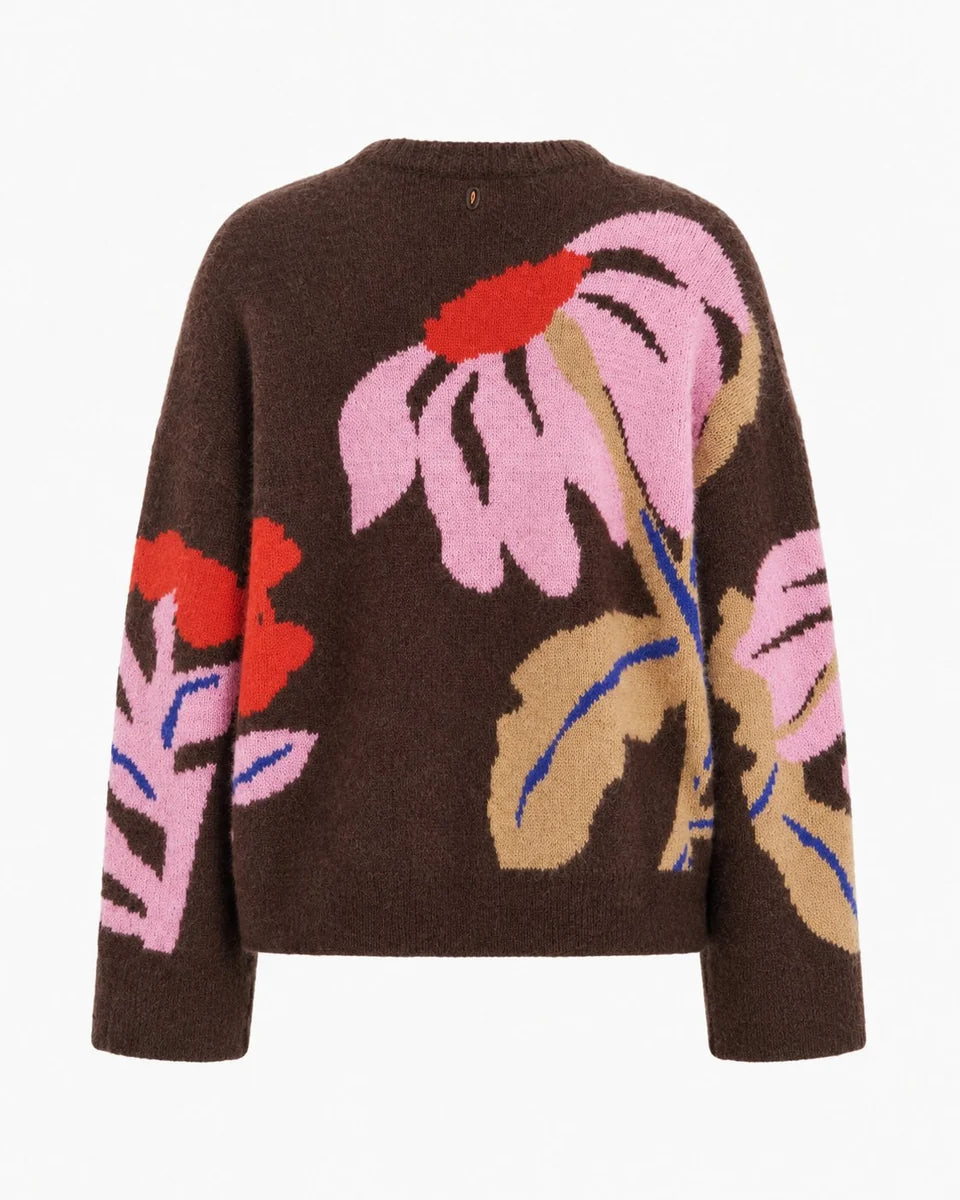 FRNCH Kumano Sweater - Chocolat