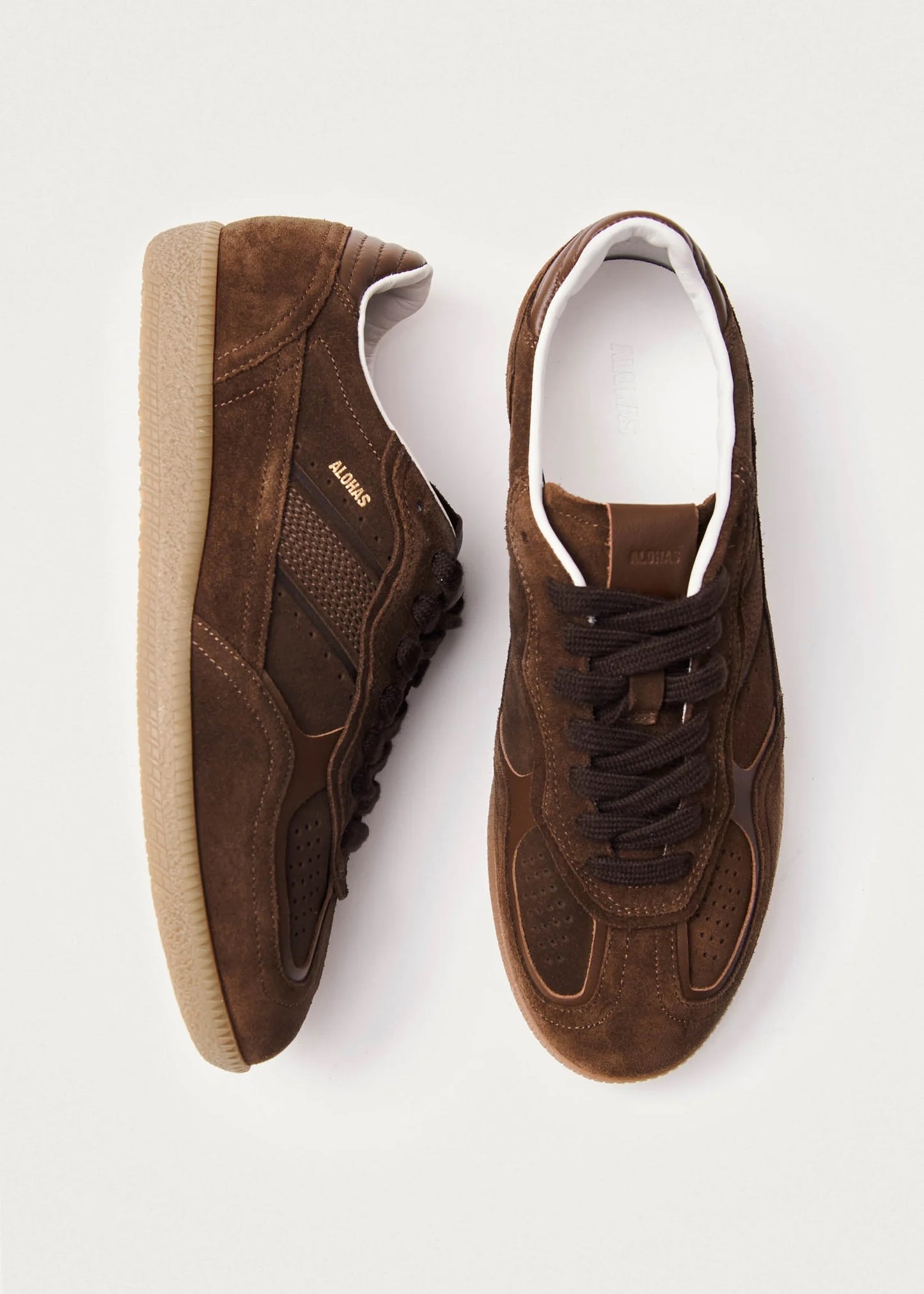Alohas Tb.490 Rife Chocolate Brown Leather Sneakers