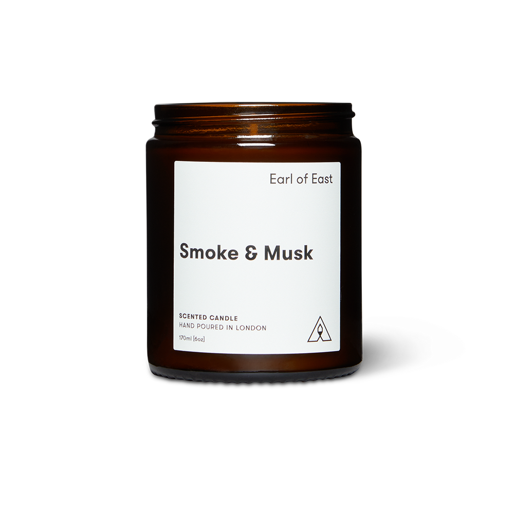 Earl of East Smoke and Musk Soy Wax Candle - 170ML