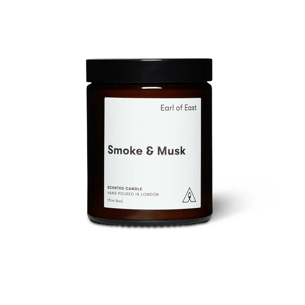 Earl of East Smoke and Musk Soy Wax Candle - 170ML