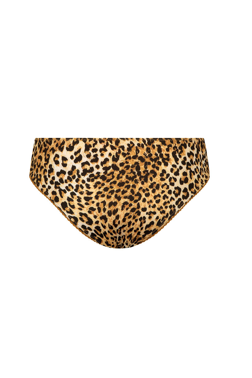 Spell Samantha Brief - Vintage Leopard