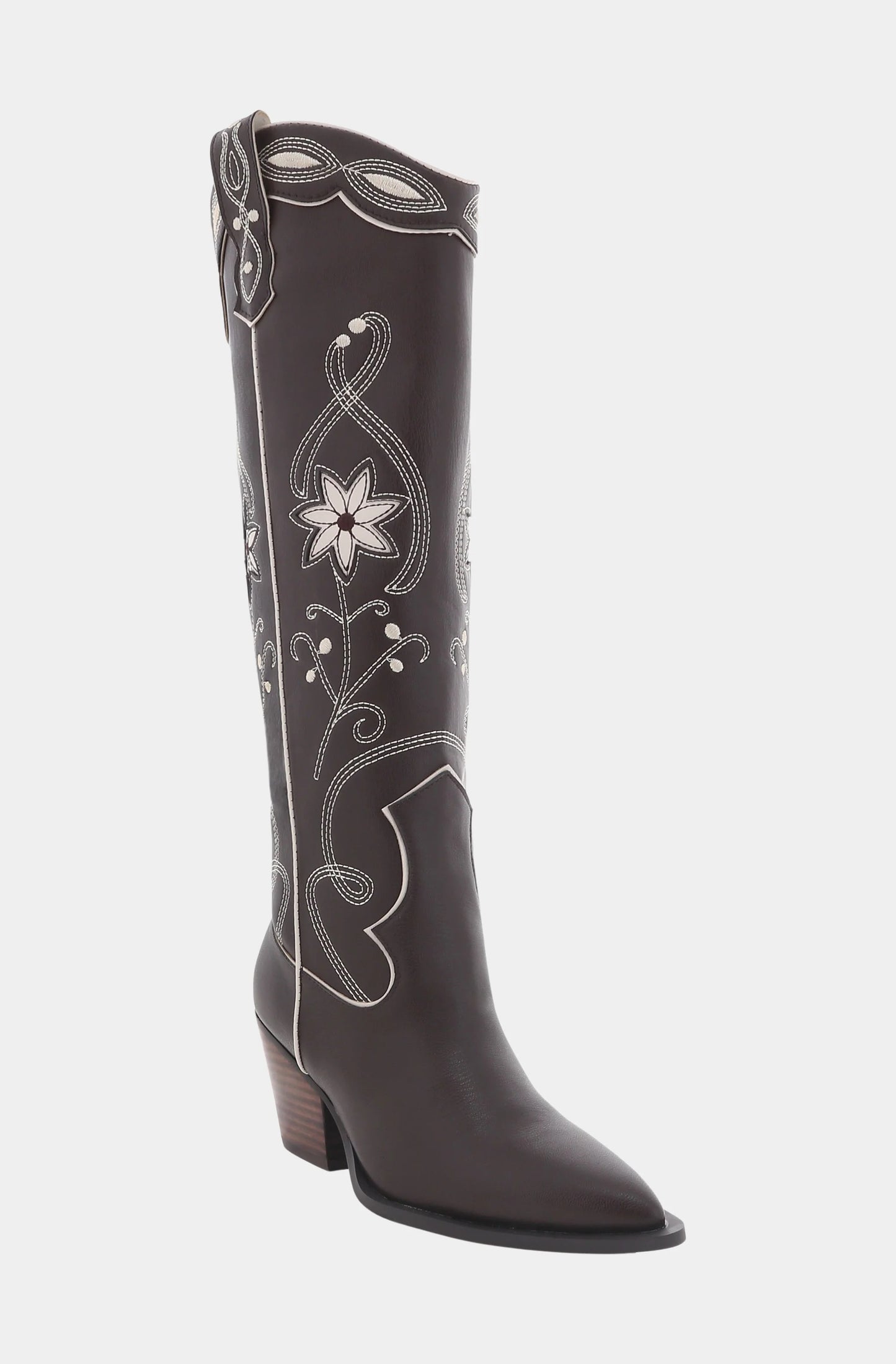 Aviva Boots - Chocolate Ivory