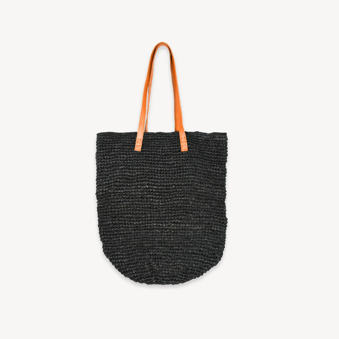 Raffia Tote - Black