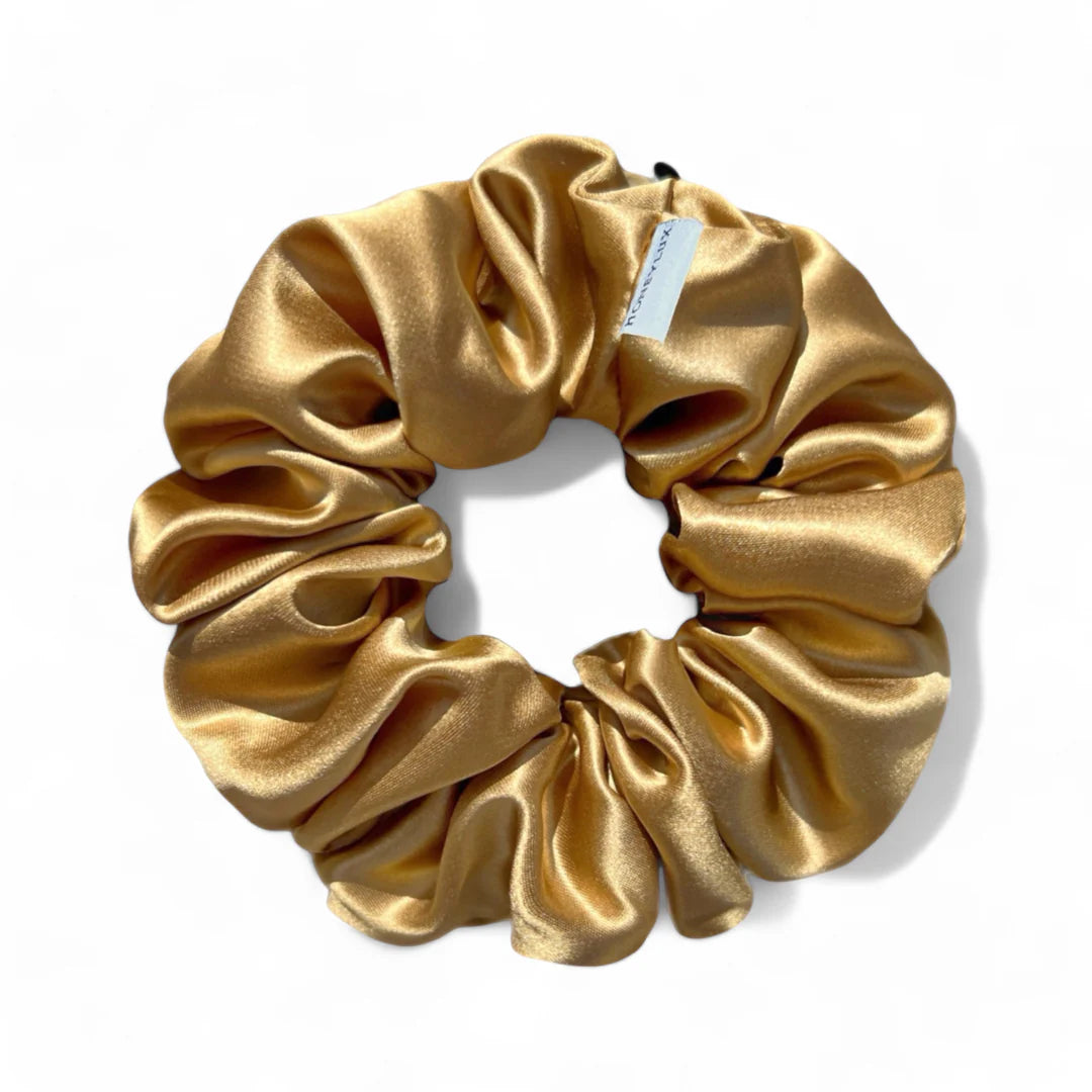 HoneyLux Premium Organic Silk Scrunchie