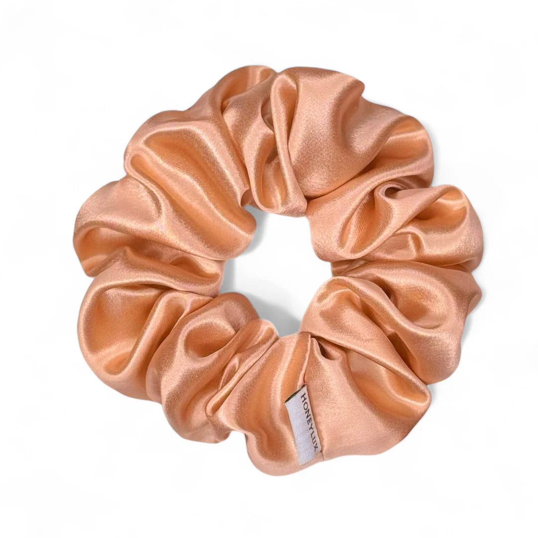 HoneyLux Premium Organic Silk Scrunchie