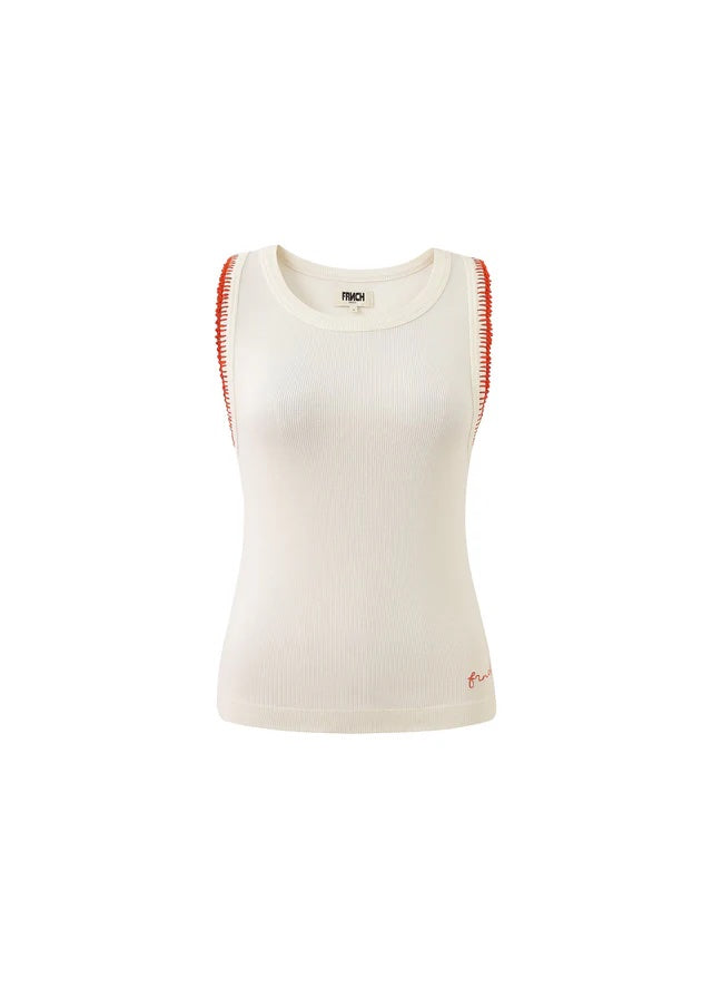 FRNCH Immacolata Tank Top - Cream