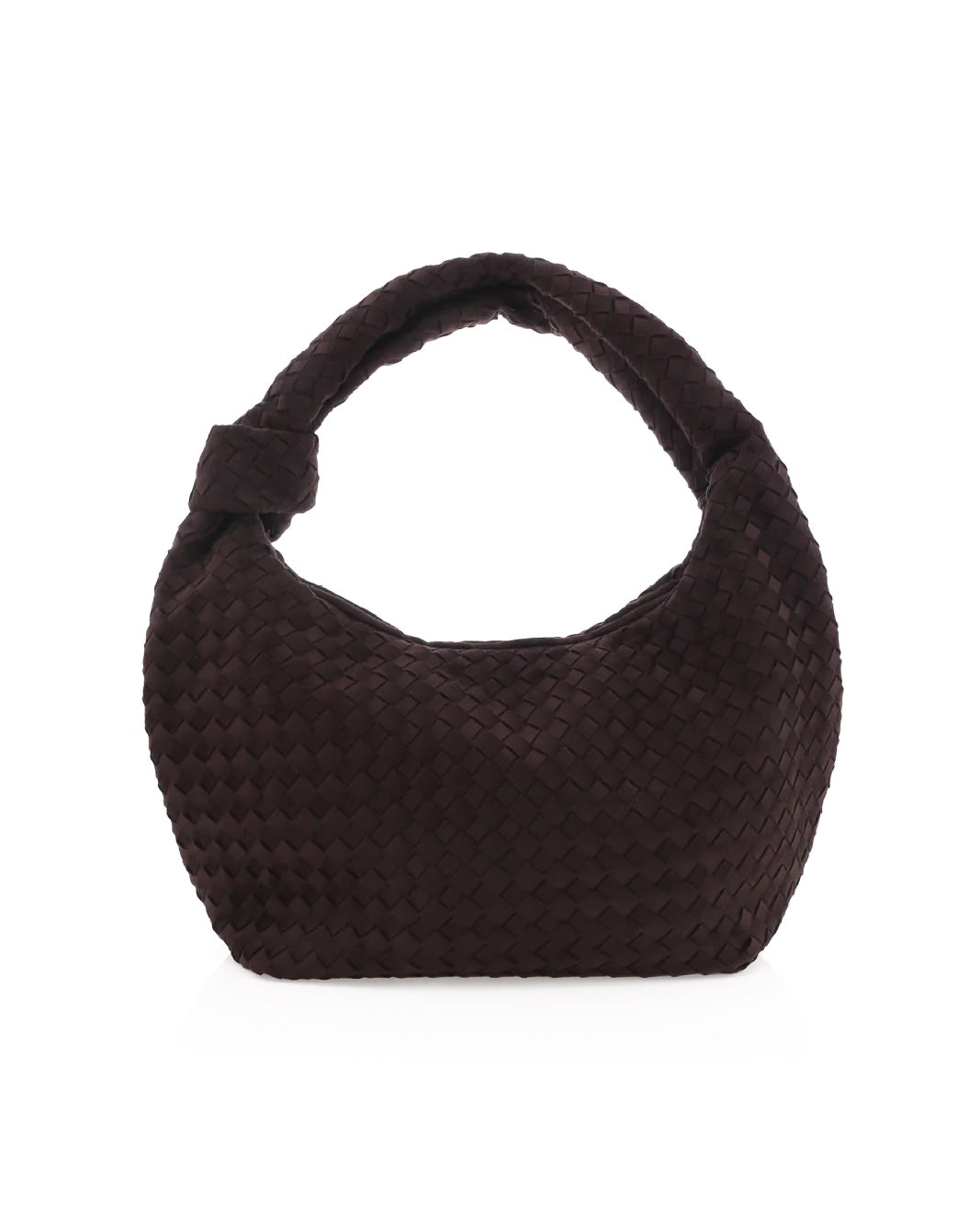 Kenya Shoulder Bag - Dark Cacao Suede