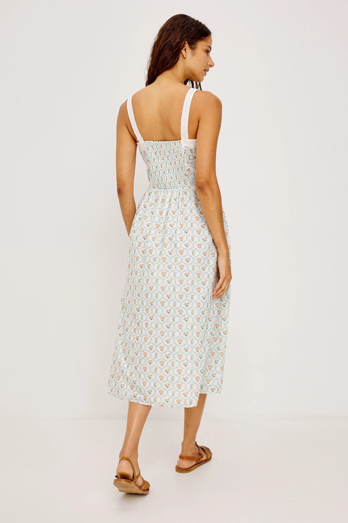 Rails Kimiko Dress - Peach Peony
