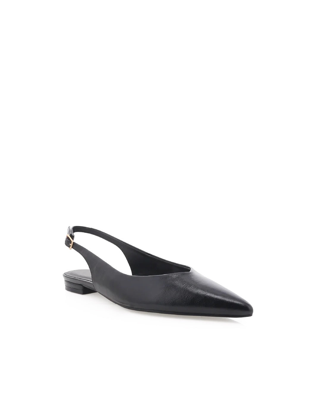 Malani Slingback - Black Shine