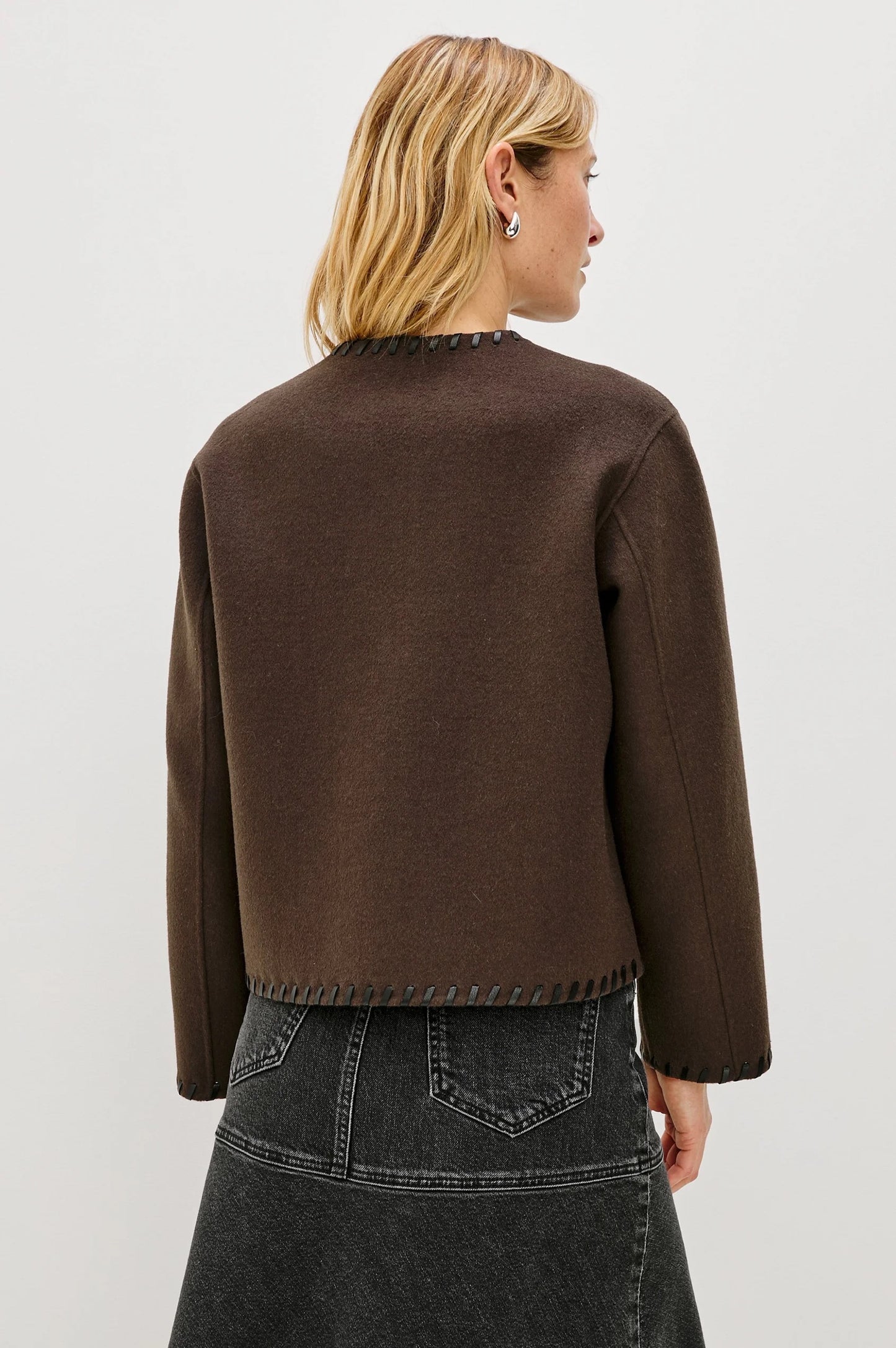 Rails Melanie Jacket - Dark Brown