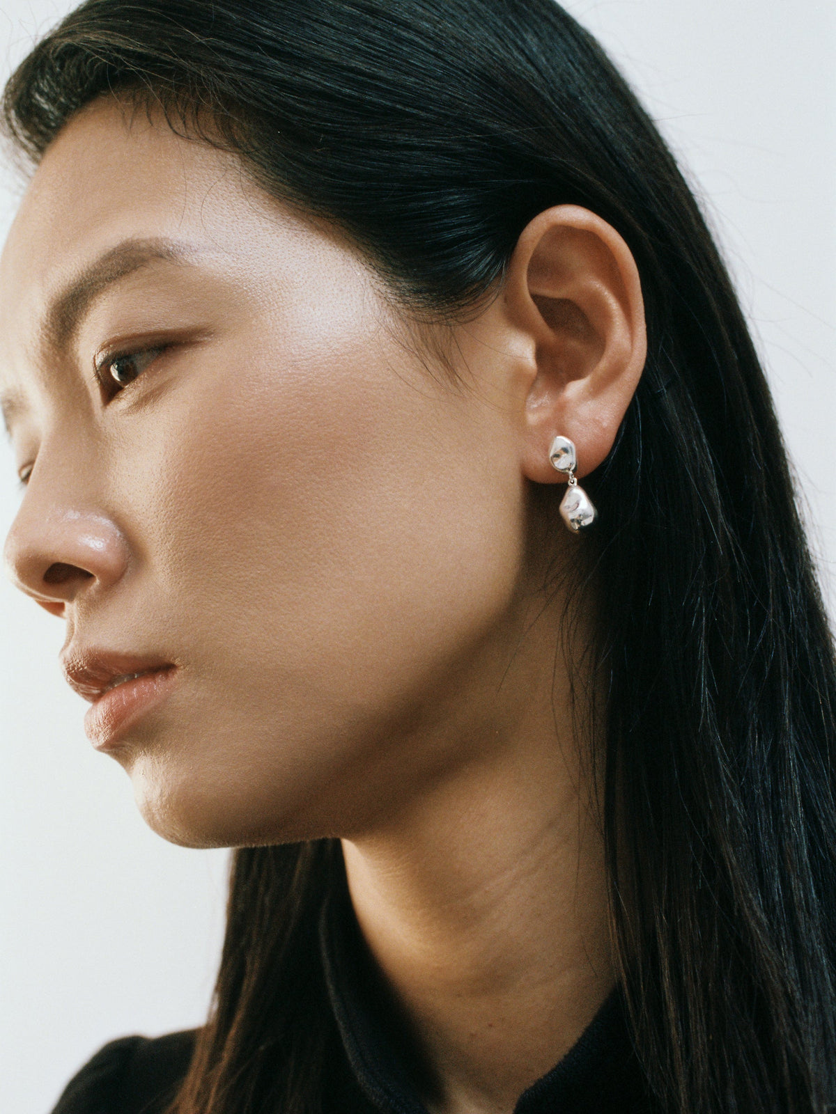 Wolf Circus Pinto Earrings - Silver