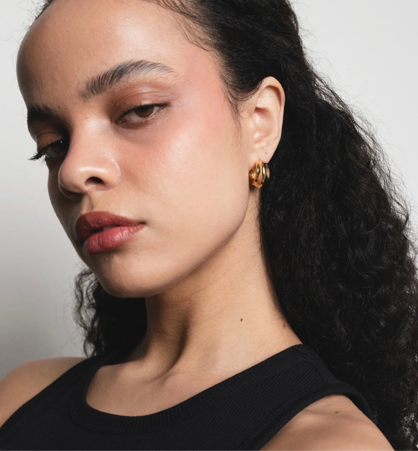 Wolf Circus Bodie Hoops - Gold