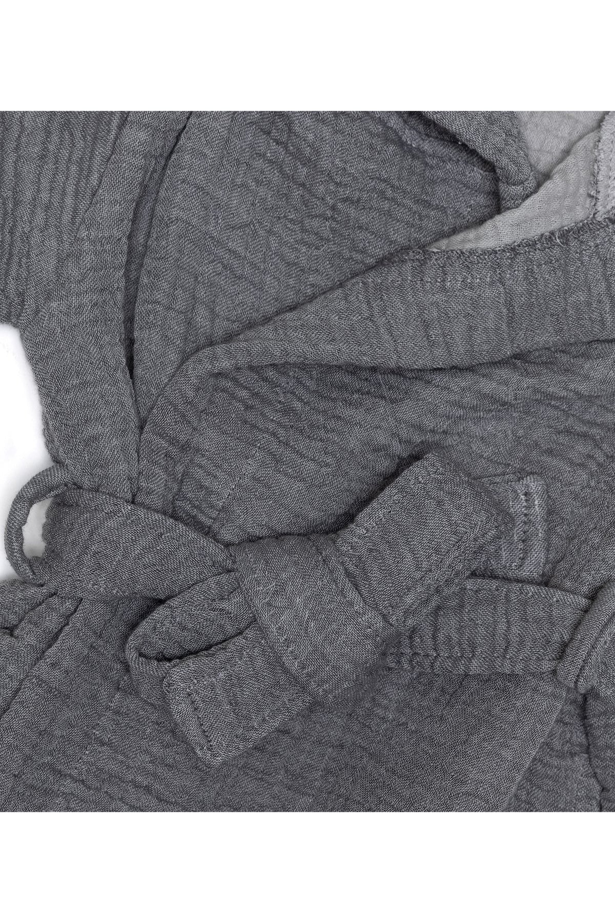 Tofino Towel Co. Piper Kid's Robe - Charcoal