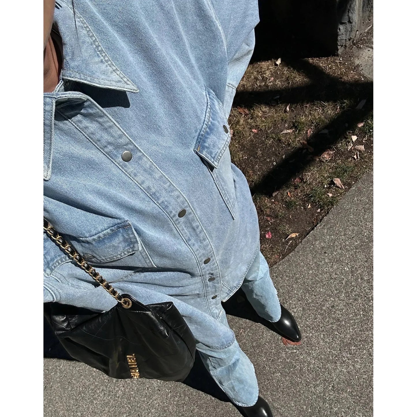 Brunette the Label Shania Denim Jacket - Vintage Denim