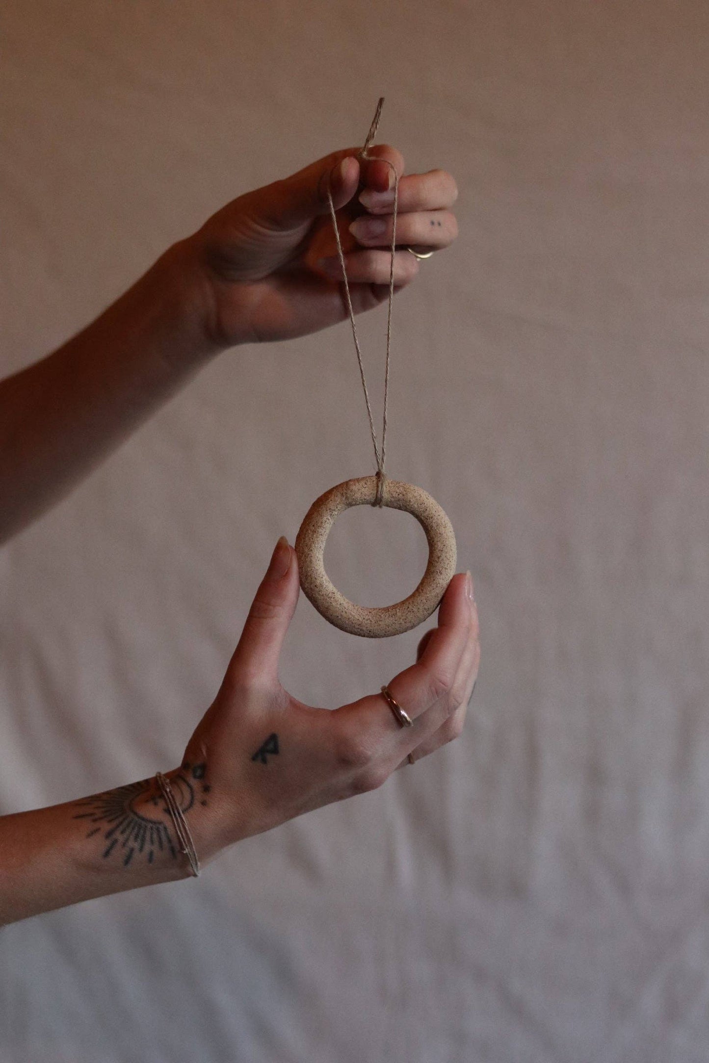 of the earth:: Gathered Earth Ornament - Hoop