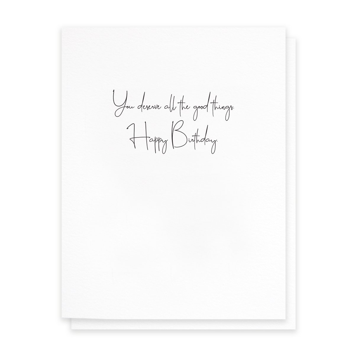Cardideology Greeting Card - All the Good Things