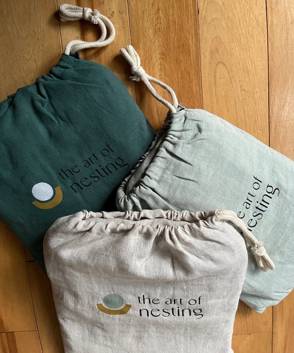 The Art of Nesting Crib Sheet - Various