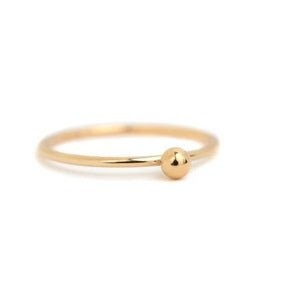 Lisbeth Mini Sphere Ring - Gold