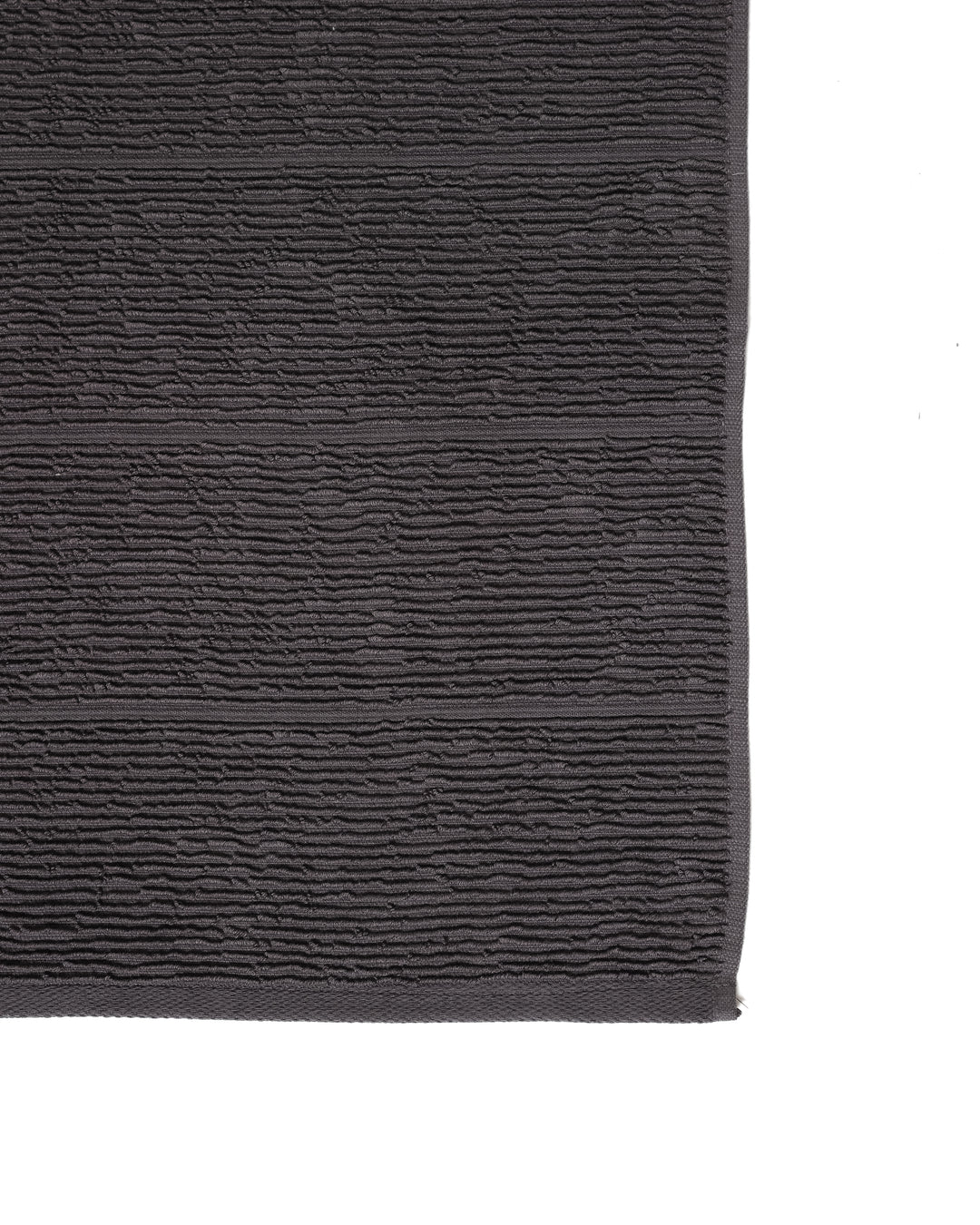 Tofino Towel Co. Arnet Ribbed Terry Towel - Charcoal