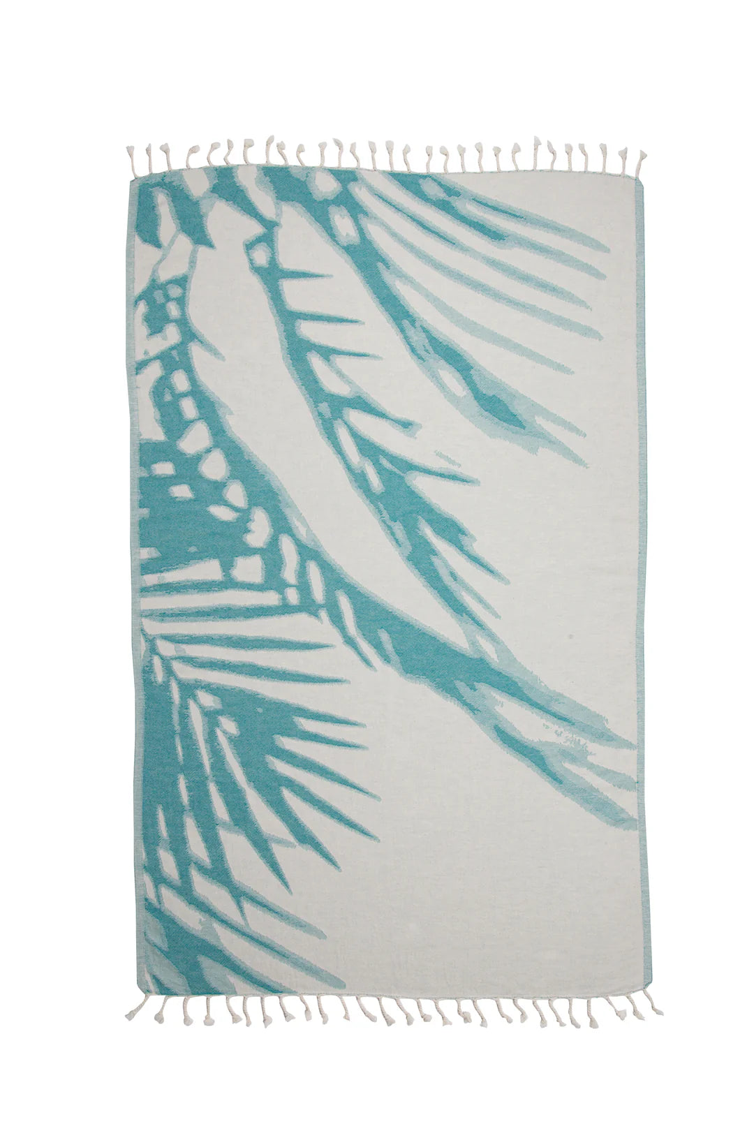 Tofino Towel Co. The Somers Palm Turkish Towel - Teal