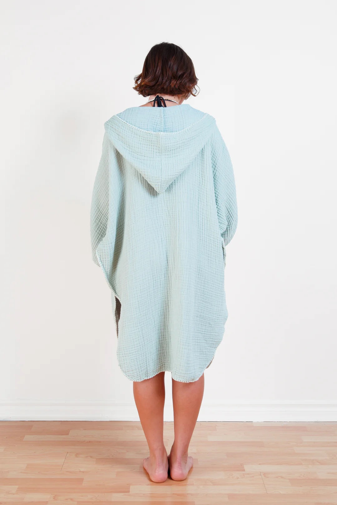 Tofino Towel Co. The Cocoon Women's Muslin Surf Poncho - Sage