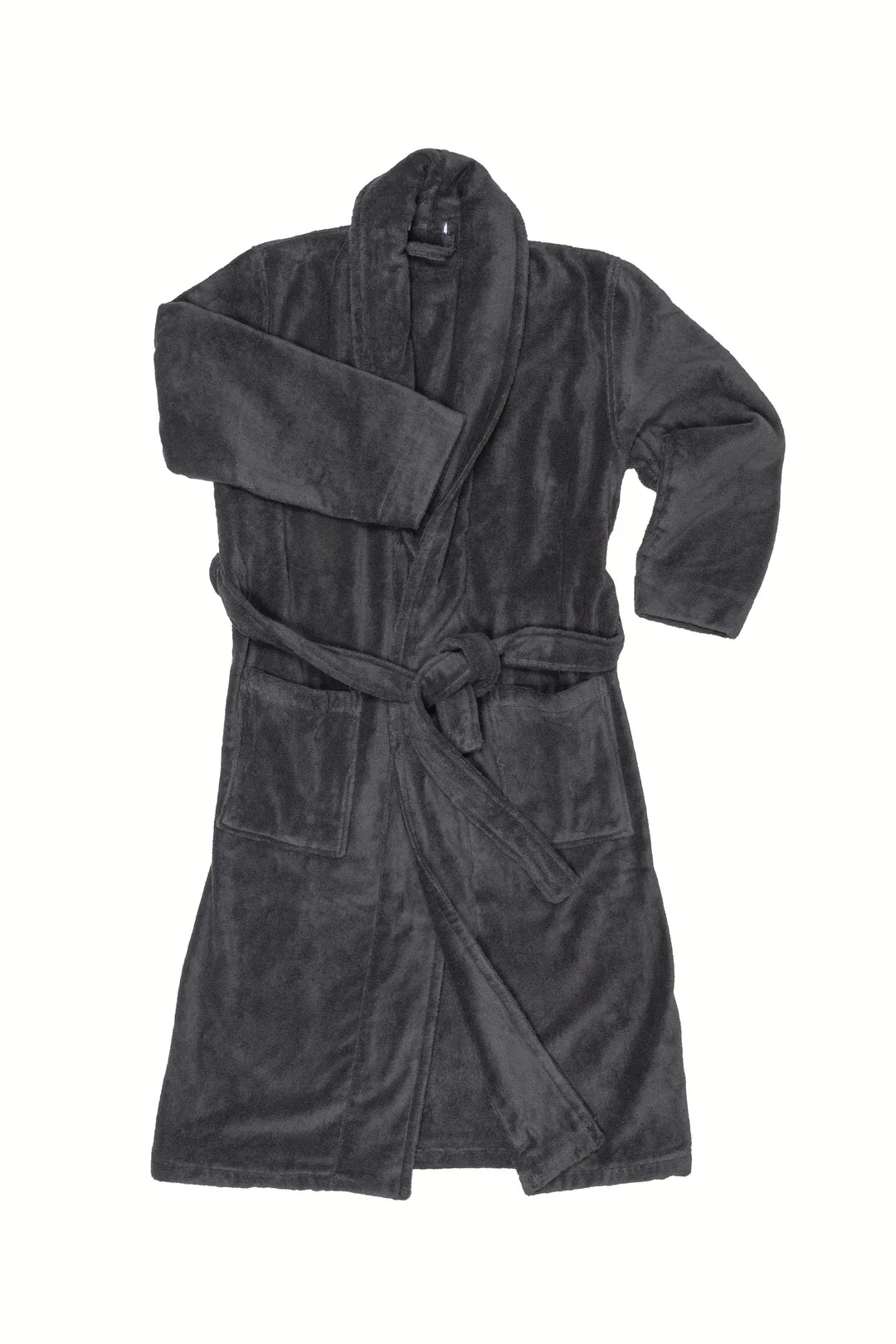 Tofino Towel Co. The Nova Unisex Boucle Terry Robe - Charcoal