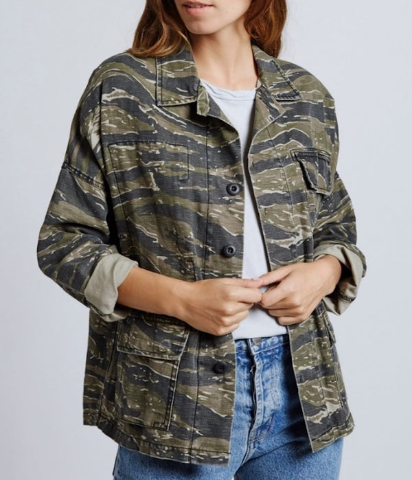 Fatigue Jacket in Army
