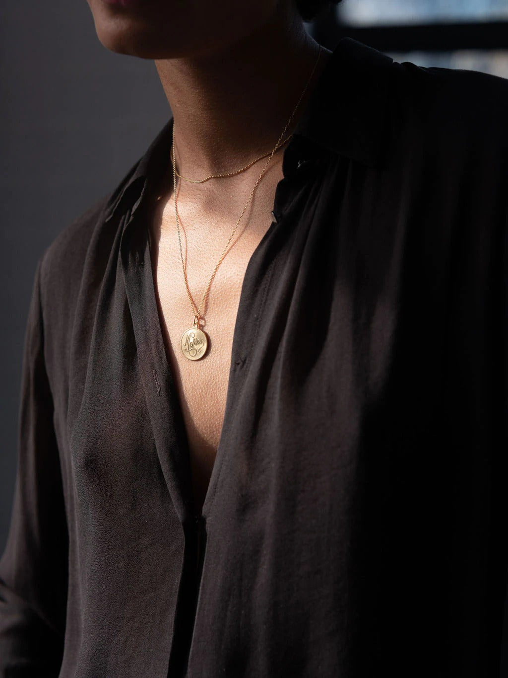 Lisbeth Mother Necklace - Silver