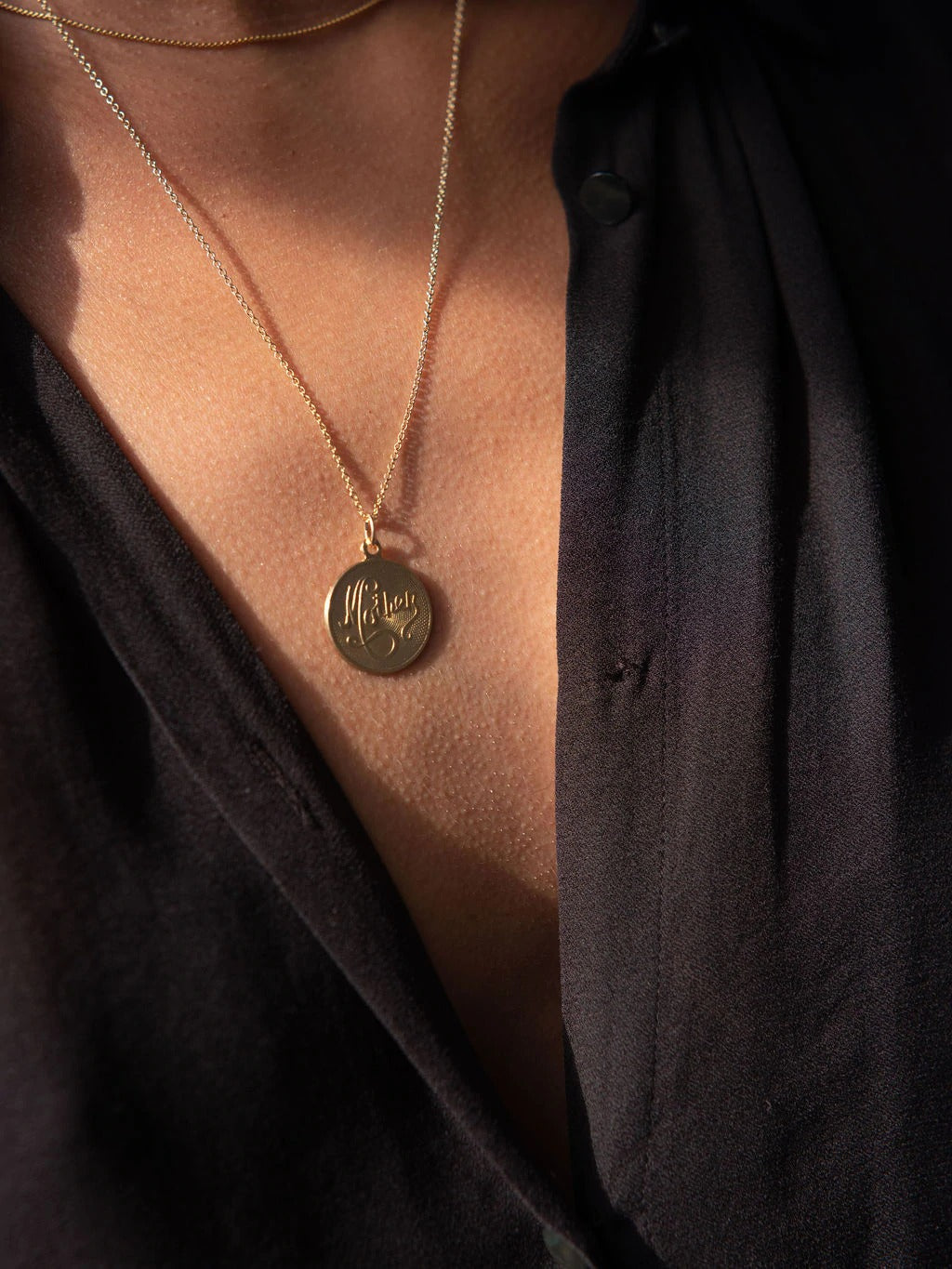 Lisbeth Mother Necklace - Silver
