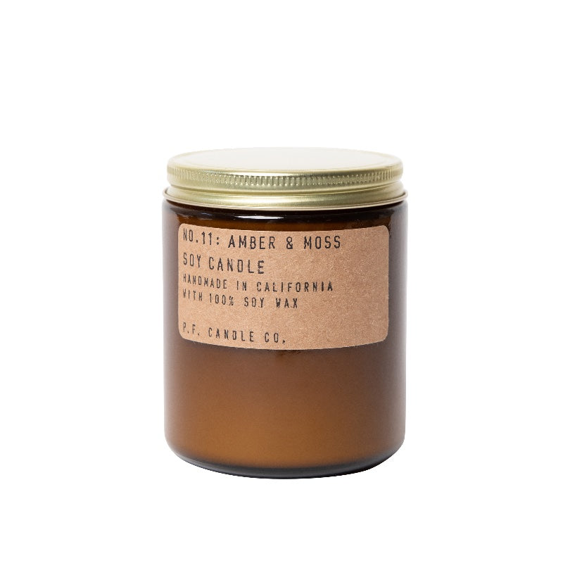 P.F. Candle Co. Amber & Moss– 7.2 oz Soy Candle
